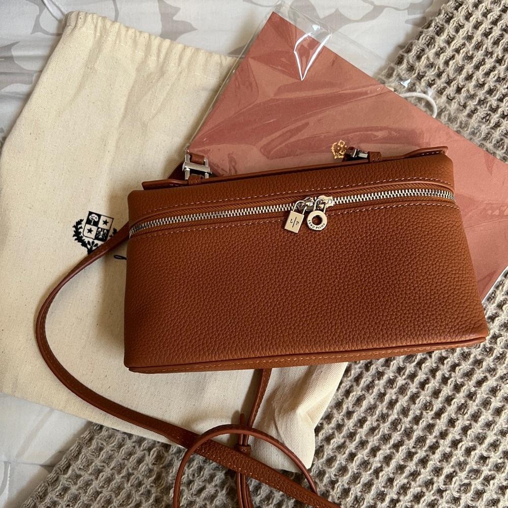 Brown Leather Crossbody Bag